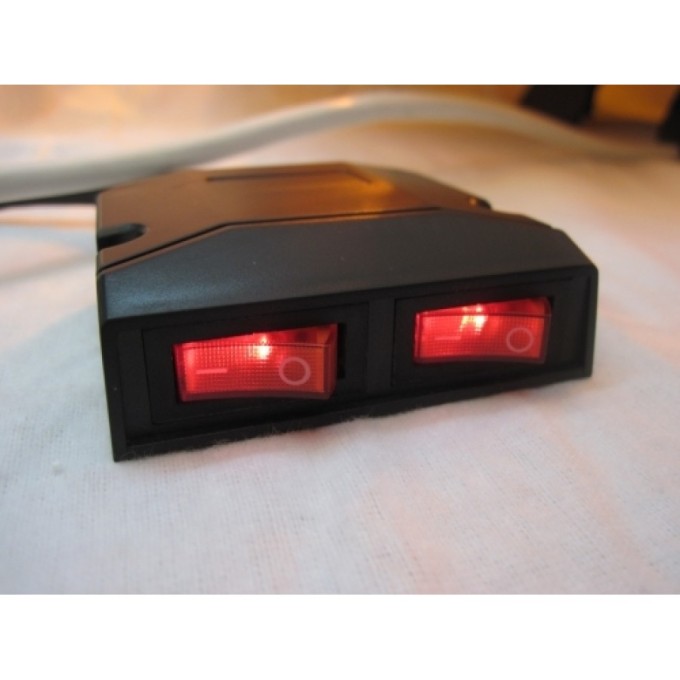 Rampa luminoasa girofar cu rotoare